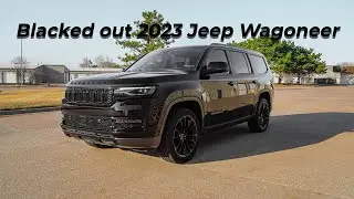 Yes! We Blacked out a 2023 Jeep Wagoneer