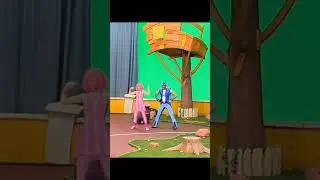 Así se ve una Escena de Lazy Town Detrás de Escenas