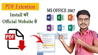 Install PDF Extension For Microsoft Office 2007 [Step-by-Step] Download PDF Format MS Office 2007