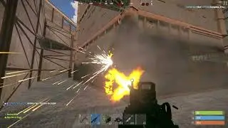 Зарейдил спящего фармера. После ночного фарма камней. За 8 C4 на Grand RUST/РАСТ