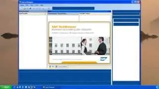 SAP BW - How To Start The SAP BEx Query Designer + Screen Layout