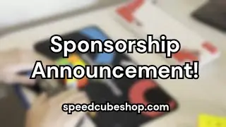 Sponsorship Announcement! (SpeedCubeShop)