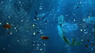 Mermaid under the sea fish screensaver