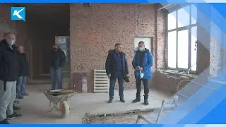 14 01 2022 В Киселевске продолжается реконструкция городских объектов