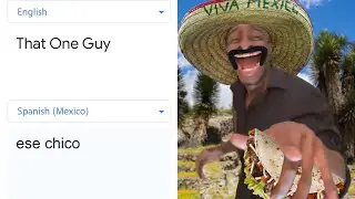 That One Guy in different languages meme