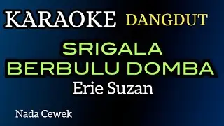 SRIGALA BERBULU DOMBA ( Erie Suzan ) KARAOKE DANGDUT NADA CEWEK