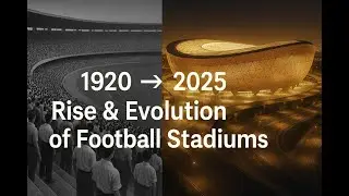 Top 10 Football Stadiums: Capacity Evolution (1920–2025)