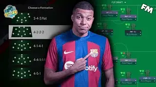 Can an FC24 DRAFT Win the League on FM24? | FC/FM Mashup Challenge