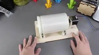 Post-Processing 3D Printed PLA Print with a Rock Tumbler