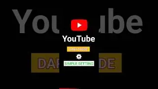 YouTube Dark Mode Enable | Dark mode Kaise Set Kare