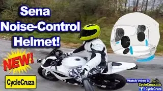 Sena Noise Control Helmet! No More Ear Plugs!!! | MotoVlog