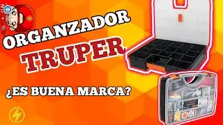 ORGANIZADOR TRUPER DE 17 ESPACIOS para pijas y tornillos *INSTALACIONES ELÉCTRICAS #truper