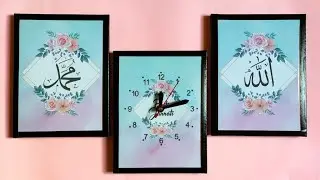 DIY WALLDECOR | TUTORIAL JAM DARI STYROFOAM