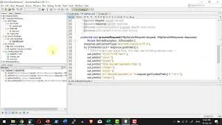Apache Tomcat - JSP - Servlet - NetBeans FirstDemo Application - Video 10