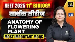 NEET 2025 Class 11 Biology: Anatomy Of Flowering Plant MCQs L- 35 | Dr. Ronak Ma'am