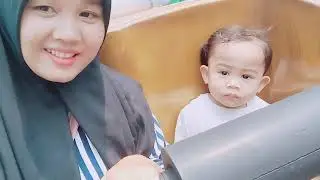 Vlog Dufan Mama sama Fathin Naik Komedi Kapal Putar 