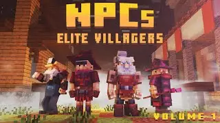 Minecraft Better NPC Villagers MythicMobs ModelEngine vol.1