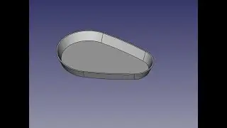 FreeCad Модель и опалубка