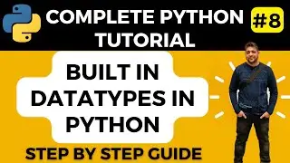 Built in datatype in python || Data types in Python || Python Data Types || Python Tutorial
