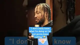 OG Anunoby to Jalen Brunson during his Knicks debut 🤣