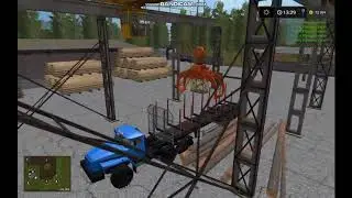 Farming Simulator 17 Колхоз им. Мичурина #3 Очистили площадку под технику