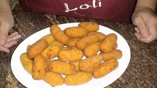 Stew Croquettes Recipe - Cooking recipes, step-by-step, tutorial. Loli Domínguez