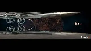 Houdini CINEMA AI - Spacial station
