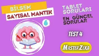 2024 BİLSEM HAZIRLIK SETİ 6. FASİKÜL SAYISAL MANTIK VİDEO ÇÖZÜM / TEST 4