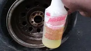 la totally awesome cleaner degreaser will it remove 25 years of cooked 🍳 on dirt of steel wheel