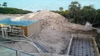 API Custom Built Hot Tub with Spill Over