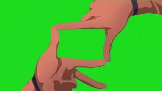 Hand green screen /green screen gen #greenscreen