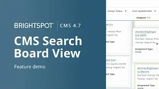 Customize content workflows with Board View