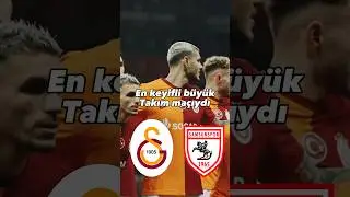 GALATASARAY SAMSUNSPOR’U 4-2 YENDİ🔥 