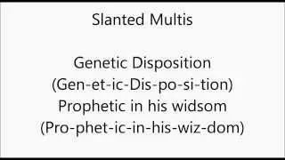 How To Rap - Writing Multisyllable Rhymes