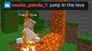Minecraft But I Listen to my Chat...