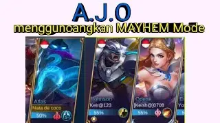 Trio A.J.O beraksi di Mayhem!!!
