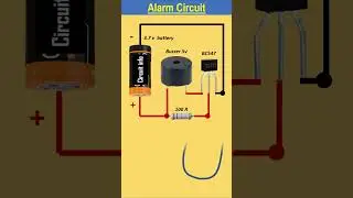 Alarm Circuit l Wire open Circuit  l Buzzer Circuit l DIY @Circuit Info  