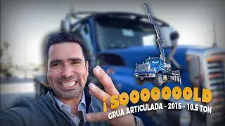 Envio de Grua Articulada 2015 International 10.5 Ton con Justin Ritchie