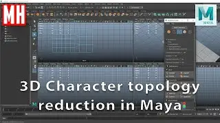 Maya 2020 tutorial : Improve your 3D Character modeling FAST !  ( Intermediate )