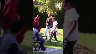 This boy was getting bullied 