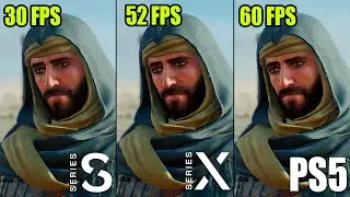 Assassin's Creed Mirage Series S vs. Series X vs. PS5 | Technical Review & FPS Test