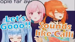Ollie reads what Kiara's Future Love will be like and it sounds like Calli