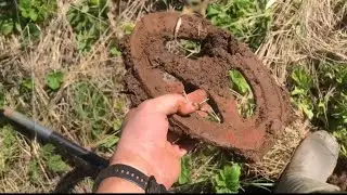 Металлокоп на тракторном стане!