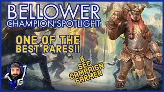 Raid Shadow Legends Bellower Champion Guide & Masteries | 6 Second Campaign Farmer