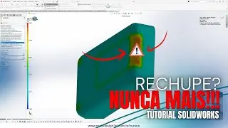 COMO IDENTIFICAR E RESOLVER AREAS DE RECHUPE EM PEÇAS PLASTICAS USANDO O SOLIDWORKS