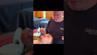 How to start a face massage