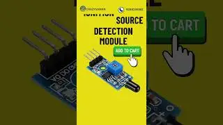 Flame Sensor Module Arduino | Fire Detector Sensor 