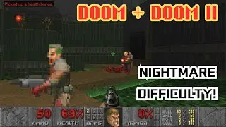 DOOM + DOOM II - Nightmare Difficulty - Level 1 DOOM - Speedrun