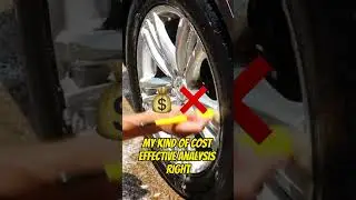 Save money on wheel cleaners 🫨 #detailing #autodetailing #detailers #carcleaning #cardetailing