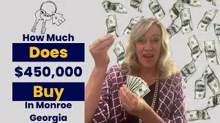 What does $450,000 buy in Monroe, GA?